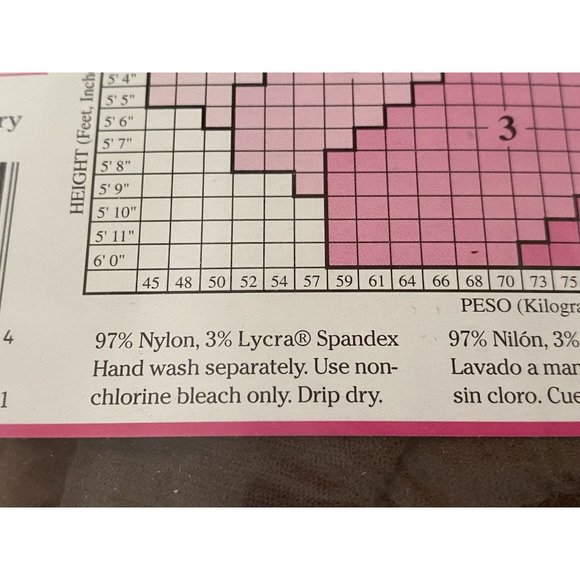 Vintage On the Go Pantyhose Womens Size 3 Platina Ultra Sheer Ultra Transparente - Picture 14 of 16